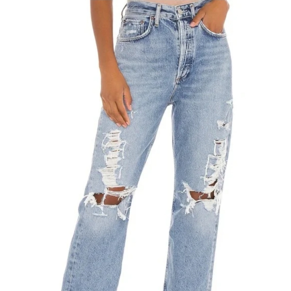 AGOLDE 90’s mid rise loose fit in Major